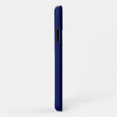 Moderne Monogram Navyblauw Case-Mate iPhone Case (Achterkant/rechts)