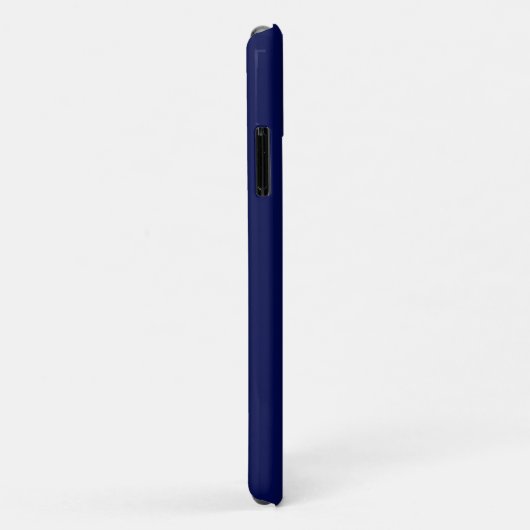 Moderne Monogram Navyblauw Case-Mate iPhone Case (Achterkant/rechts)