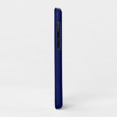 Moderne Monogram Navyblauw Case-Mate iPhone Case (Achterkant/links)