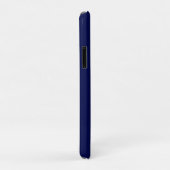 Moderne Monogram Navyblauw Case-Mate iPhone Case (Achterkant/rechts)