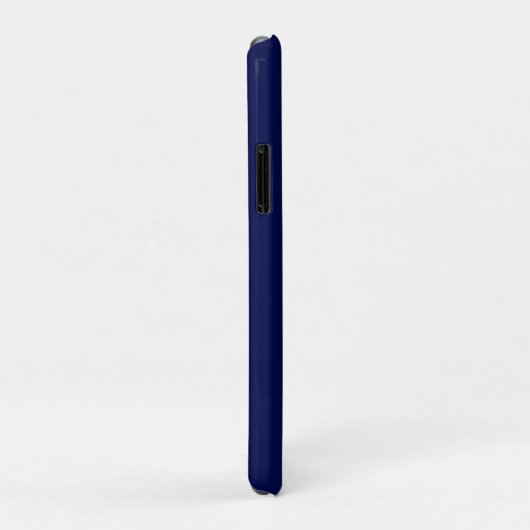 Moderne Monogram Navyblauw Case-Mate iPhone Case (Achterkant/rechts)