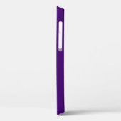 Moderne Monogram Paars Case-Mate iPhone Case (Achterkant / Links)
