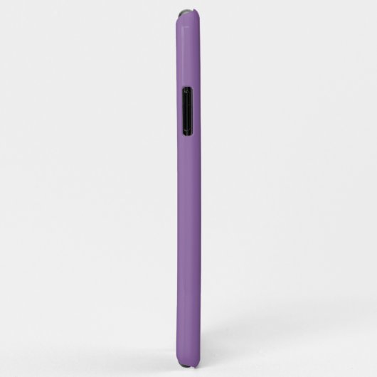 Moderne Monogram Paars Case-Mate iPhone Case (Achterkant/rechts)