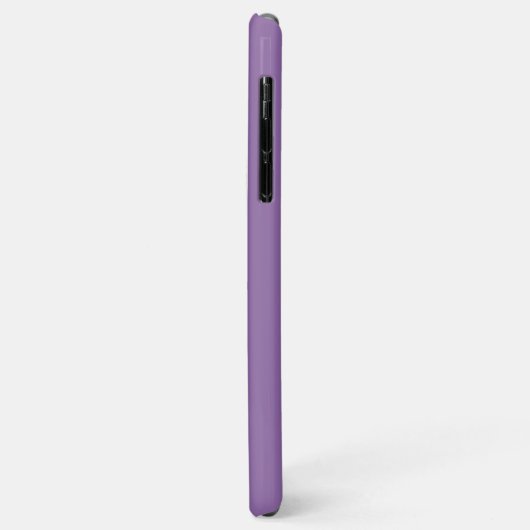 Moderne Monogram Paars Case-Mate iPhone Case (Achterkant/links)