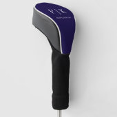 Moderne Monogram Premium Golf  Golfheadcover (Schuin)
