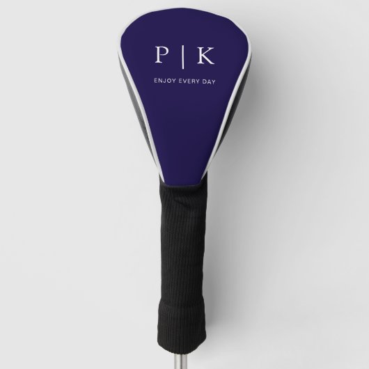 Moderne Monogram Premium Golf  Golfheadcover (Voorkant)