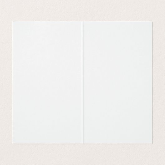 Moderne Monogram Professional zwart-wit Visitekaartje (Binnenkant ongevouwen)