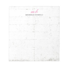 Moderne Monogram Professionele Eenvoudige Minimali Notitieblok