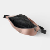 Moderne Monogram Rose Goud Heuptasje (Open)