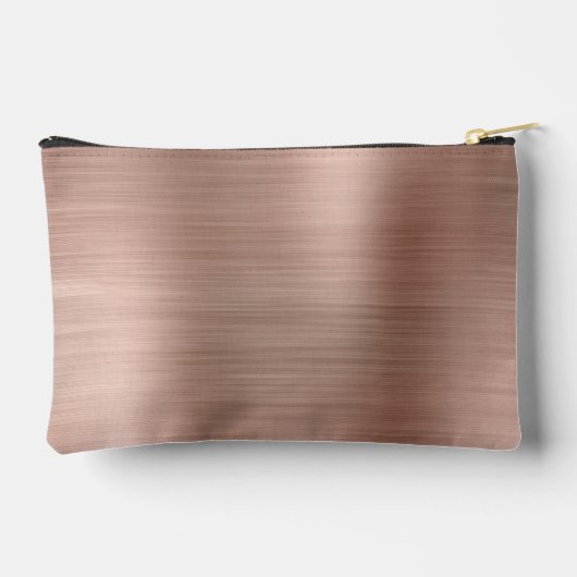 Moderne Monogram Roze Goud Etui (Achterkant)