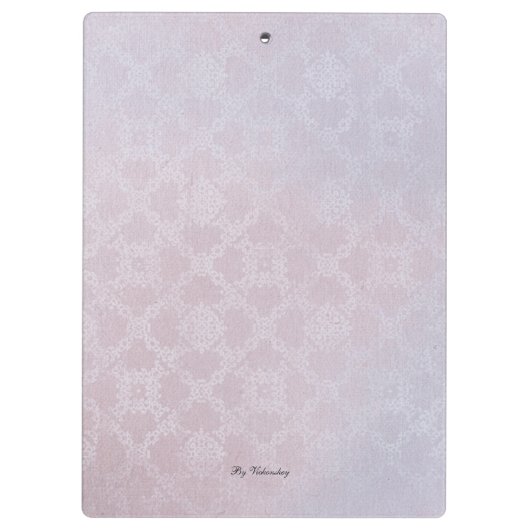 Moderne Monogram Roze Lavendelpop#2 Klembord (Achterkant)