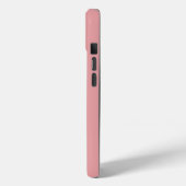 Moderne Monogram Roze Rood Case-Mate iPhone Case (Achterkant / Links)