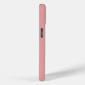 Moderne Monogram Roze Rood Case-Mate iPhone Case (Achterkant / Rechts)