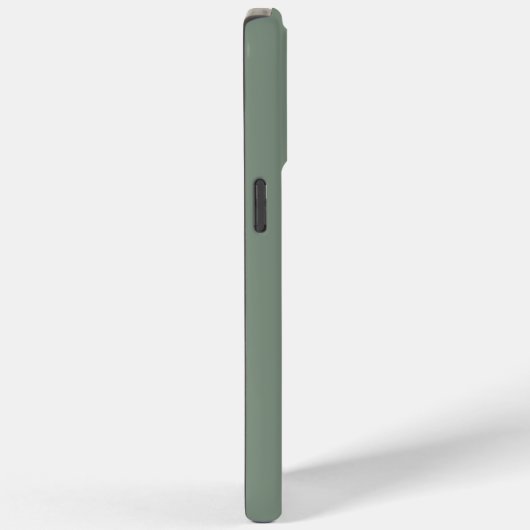 Moderne Monogram Saliegroen Case-Mate iPhone Case (Achterkant / Rechts)