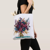 Moderne monogram schoudertas tote bag (Dichtbij)