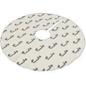 Moderne monogram schrijfmachine typografie kerstboom rok (Gekanteld)