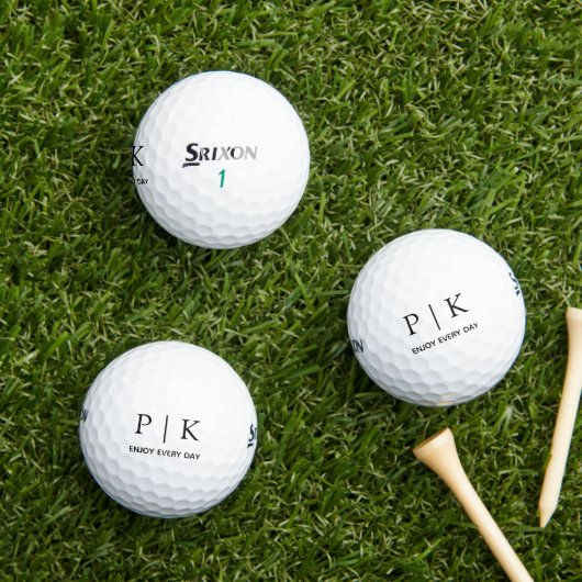 Moderne Monogram Srixon Soft Feel 13 Golfballen (Insitu Gras)