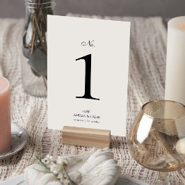 Moderne Monogram Typografie Script Bruiloft  Kaart