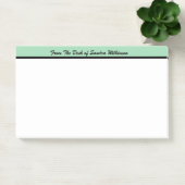 Moderne monogram van het bureau van Memo Nota Idea Post-it® Notes (Kantoor)
