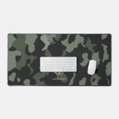 Moderne Monogram Visser Camouflage Bureaumat (Keyboard & Muis)