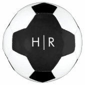 Moderne Monogram Voetbal (Voorkant)