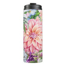 moderne monogrammaticale bloemenliefhebber