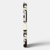 Moderne Monogrammed Floral iPad cases (Achterkant / Links)