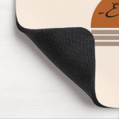 Moderne monogrammen Abstract design schattige kleu Muismat (Hoek)