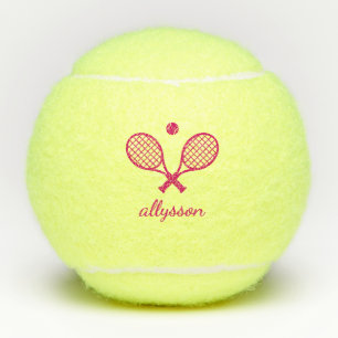 Moderne Monogrammen Tennisballen