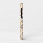 Moderne Monogramstelefoonhoes – Abstract ontwerp Case-Mate iPhone Case (Achterkant/links)