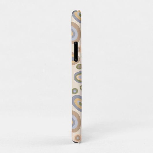 Moderne Monogramstelefoonhoes – Abstract ontwerp Case-Mate iPhone Case (Achterkant/rechts)