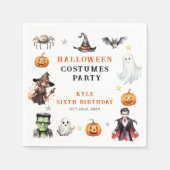 Moderne Monsters Halloween Kostuums Verjaardagsfee Servet (Voorkant)