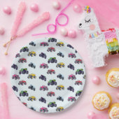 Moderne monstertruck verjaardag papieren bordje (Feest)