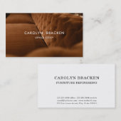 Moderne monumentenopbergsysteem voor interieurontw visitekaartje (Voorkant / Achterkant)