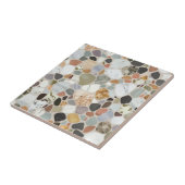 Moderne mooie natuurlijke rots terrazzo Patroon Tegeltje (Zijkant)