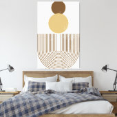 Moderne mooie texturen canvas afdruk (Insitu (Slaapkamer))