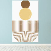 Moderne mooie texturen canvas afdruk (Insitu (Houten vloer))