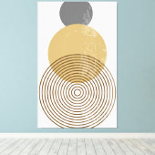 Moderne mooie texturen canvas afdruk (Insitu (Houten vloer))