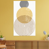 Moderne mooie texturen canvas afdruk (Insitu (Woonkamer))