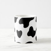 Moderne mooie zwart-witte Koe Koffiemok (Center)