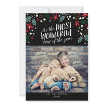 Moderne mooiste feestdag — Fotokaart