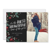 Moderne mooiste feestdag — Fotokaart