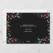 Moderne mooiste feestdag — Fotokaart Feestdagenkaart (Achterkant)