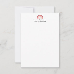 Moderne Moppert Notitie van Juf/Meester Notitie Notitiekaartje