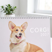 Moderne Moppige Grappige Corgi Honden Foto's Kalender