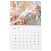 Moderne Moppige Grappige Huisdierkat Foto's Kalender (Jan 2027)