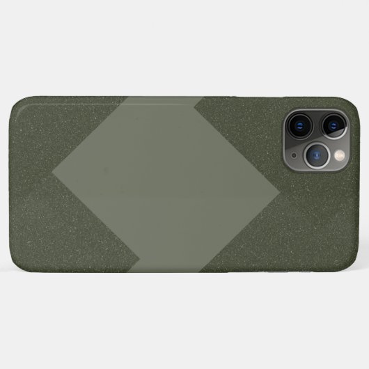 Moderne mosgroene iPhone-hoes Case-Mate iPhone Case (Achterkant (horizontaal))