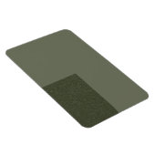 Moderne mosgroene magneet met gestructureerde acce (Rechterzijde)