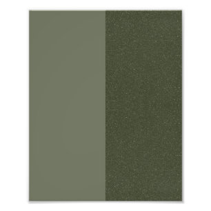 Moderne Moss Dual Texture Poster – Aanpasbaar