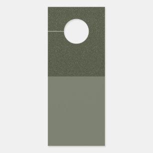 Moderne Moss Green Gestructureerde Deurhanger – Aa